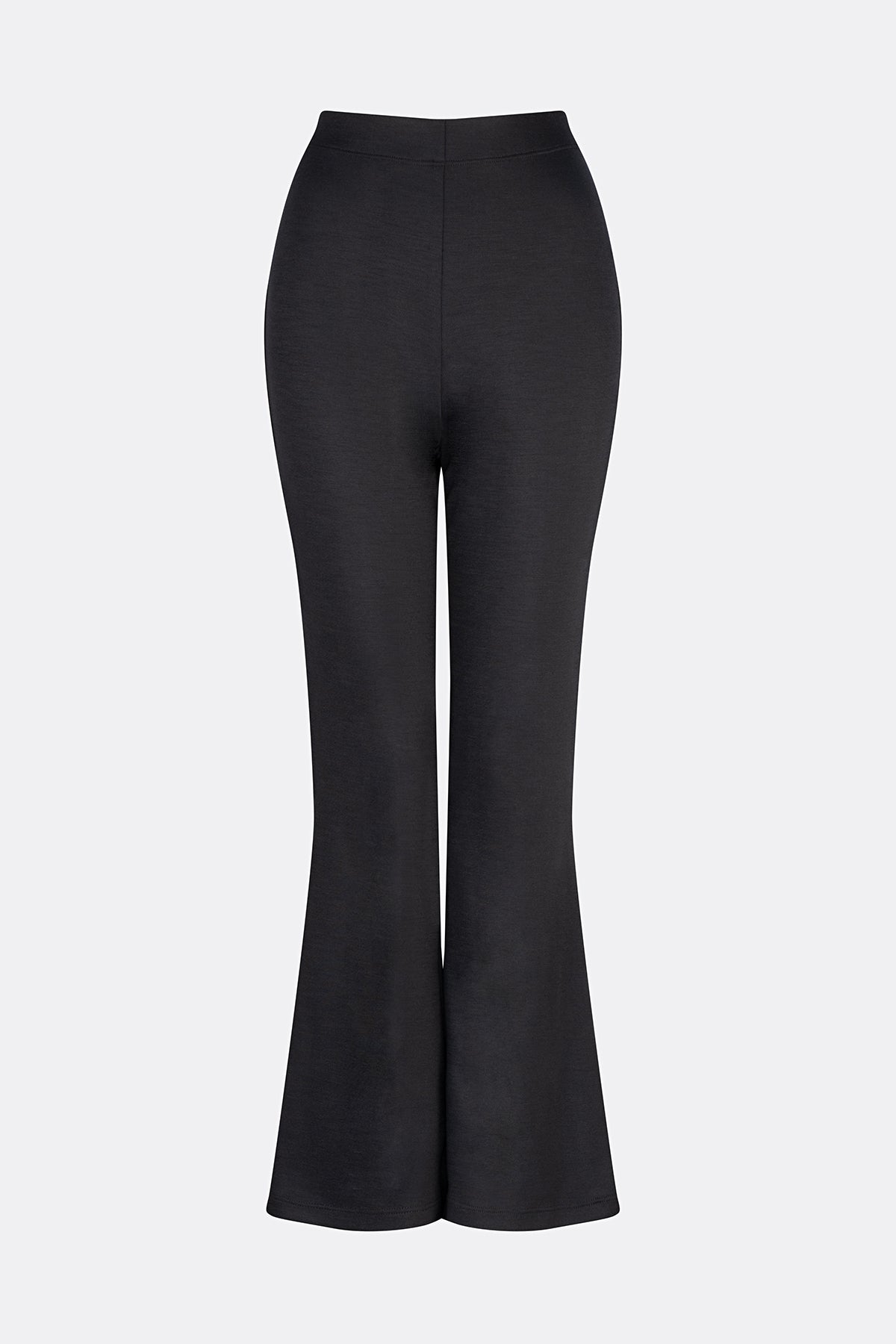 Hunter Wool Ponte Pant Full Length Black Night