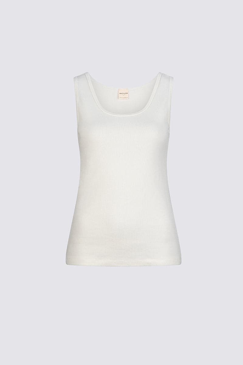 Tura Tank Natural White