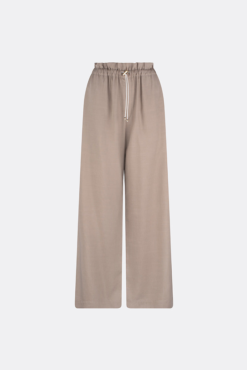 Lynches Drawstring Pant Pale Granite